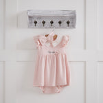 Personalised Pink Dress Outfit Set