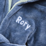 Personalised Dinosaur Fleece Dressing Gown