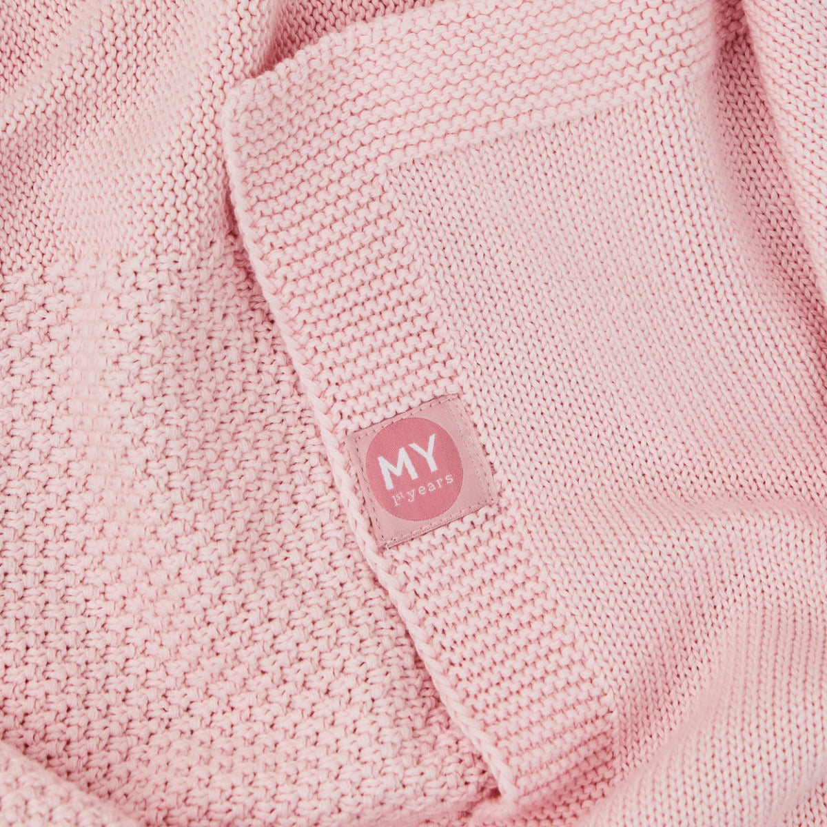 Personalised Fruit Floral Pink Knitted Shawl 