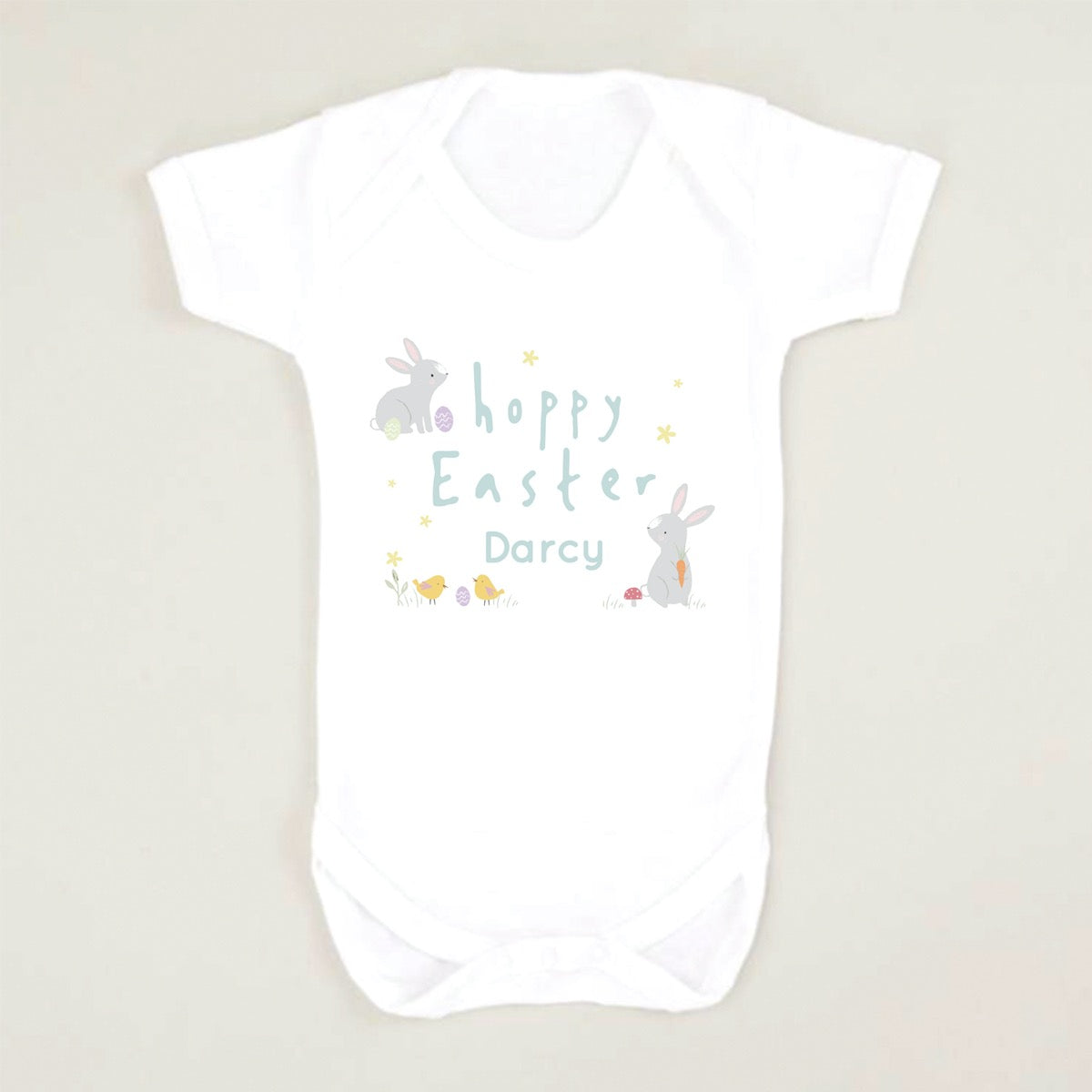 Personalised 'Hoppy Easter' Bodysuit