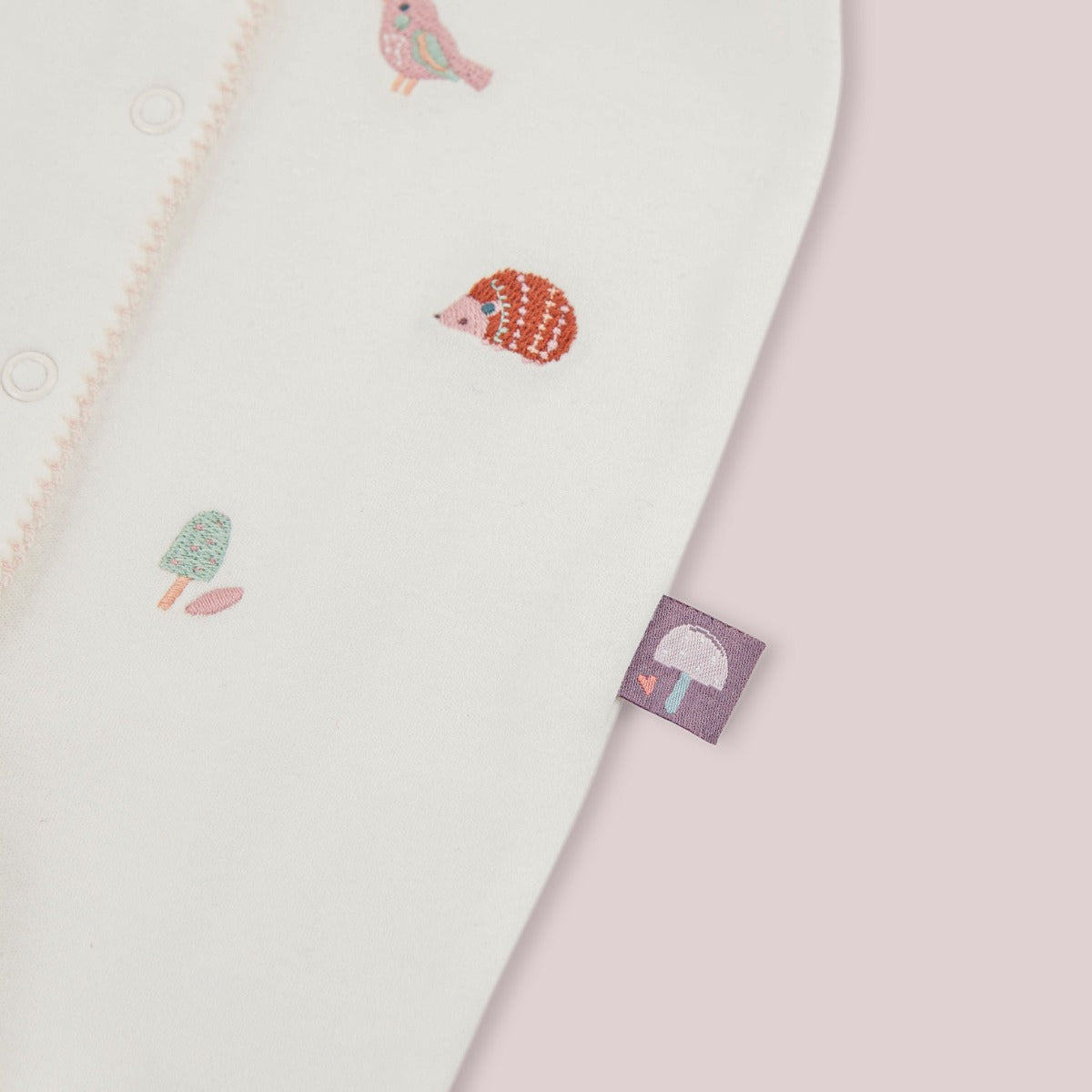 Personalised Woodland Wonders Sleepsuit