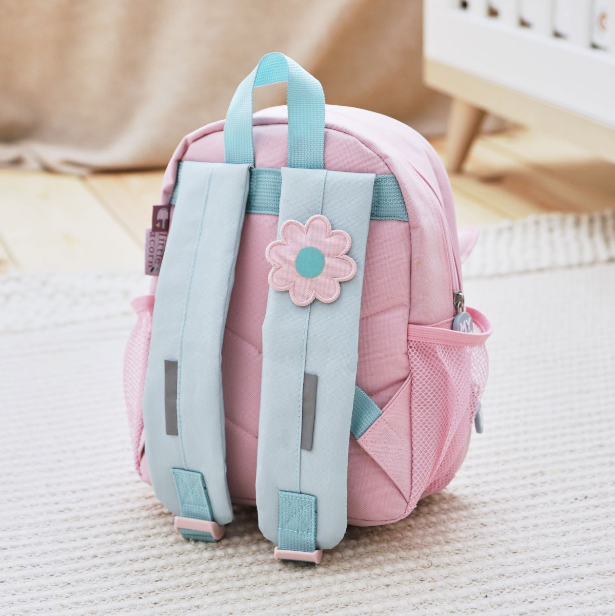 Personalised Pink Bunny Mini Backpack