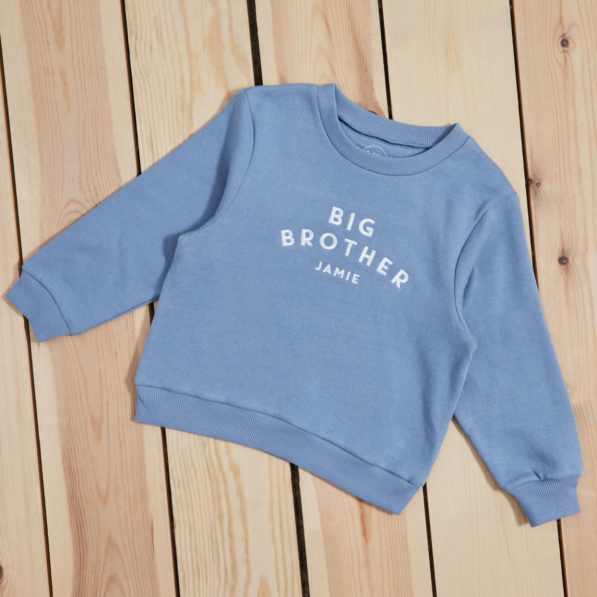 Personalised Big Brother Sweatshirt in Blue
