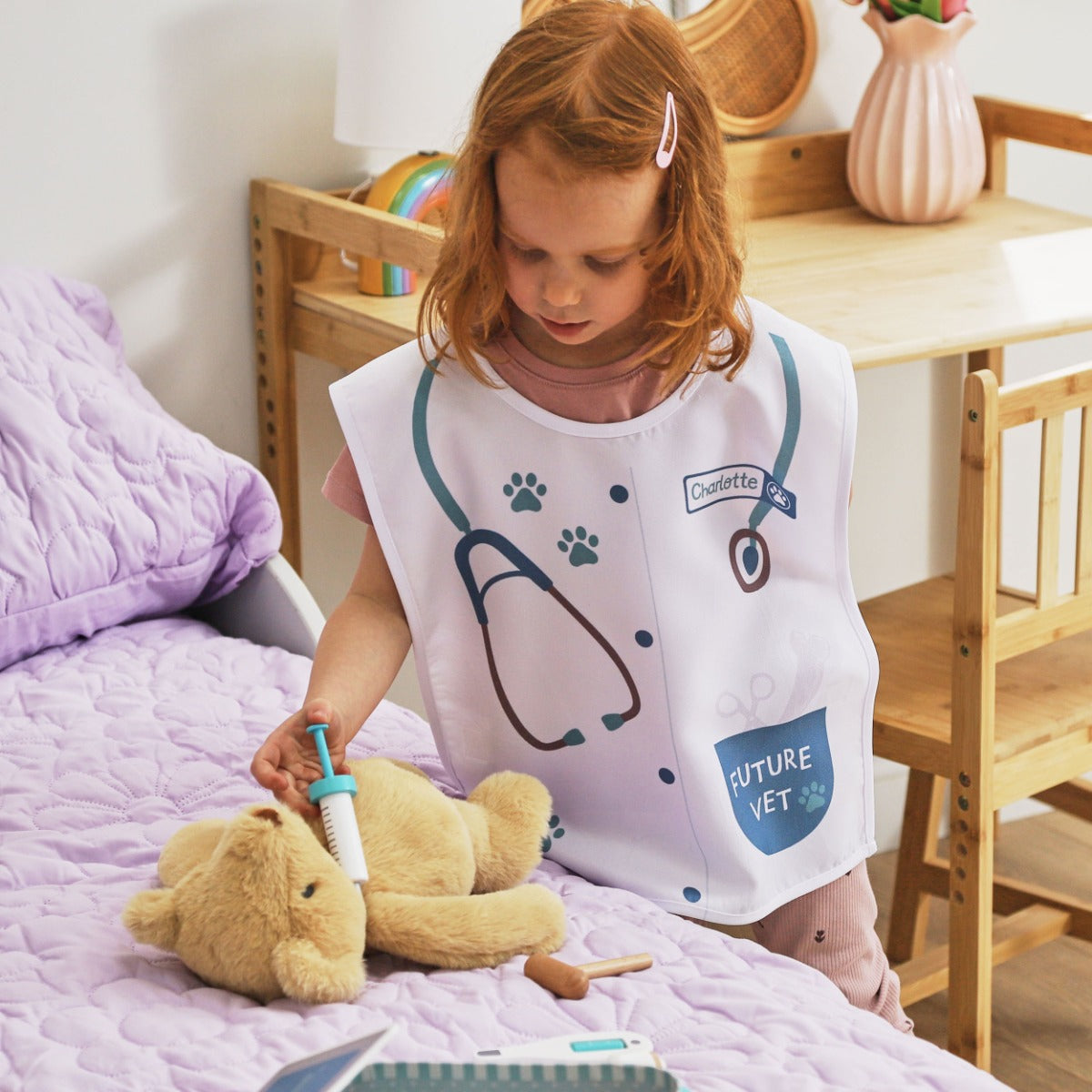 Personalised Dress Up Vet Tabard 
