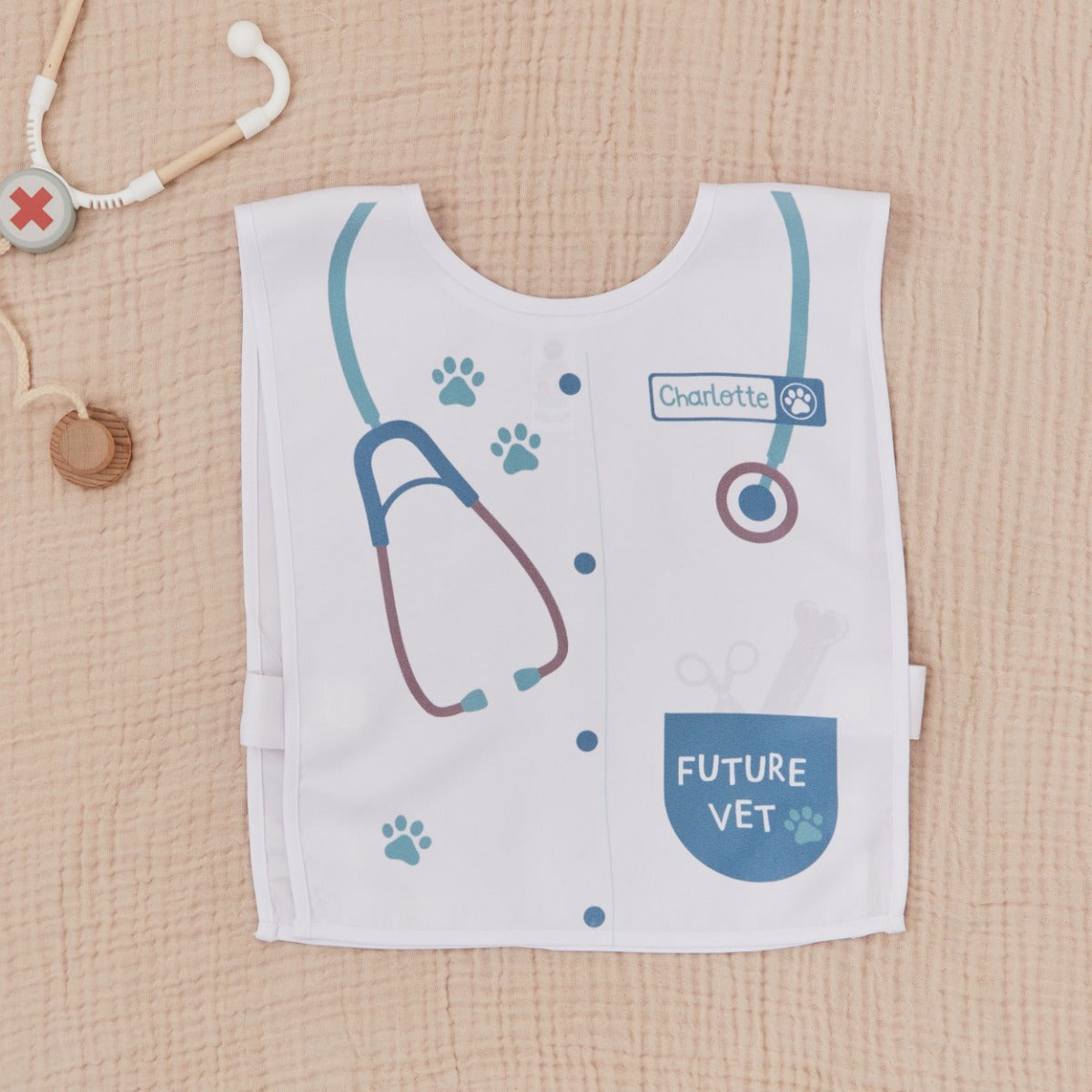 Personalised Dress Up Vet Tabard 