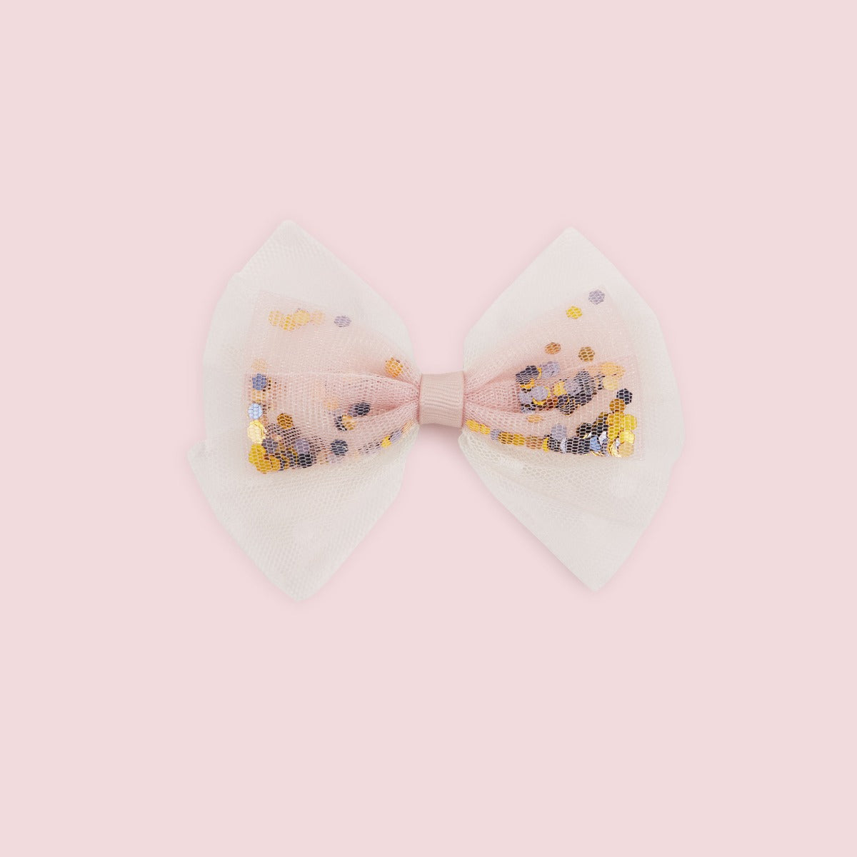 Stych Sequin Bow Hair Clip