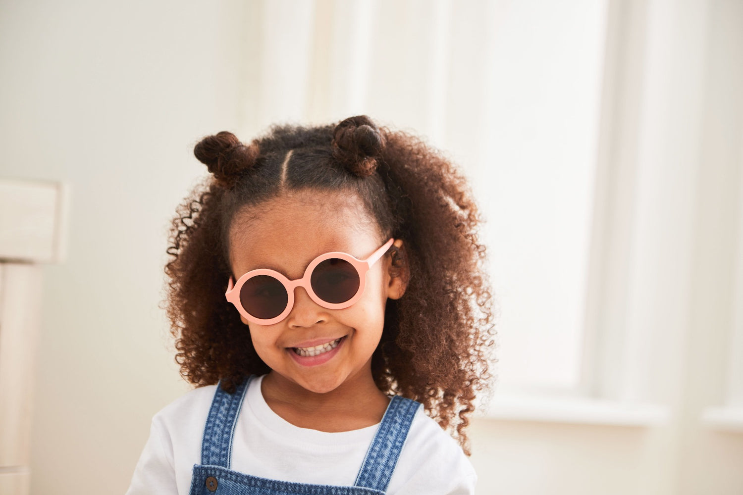 Personalised Peach Babiators Sunglasses with Bag