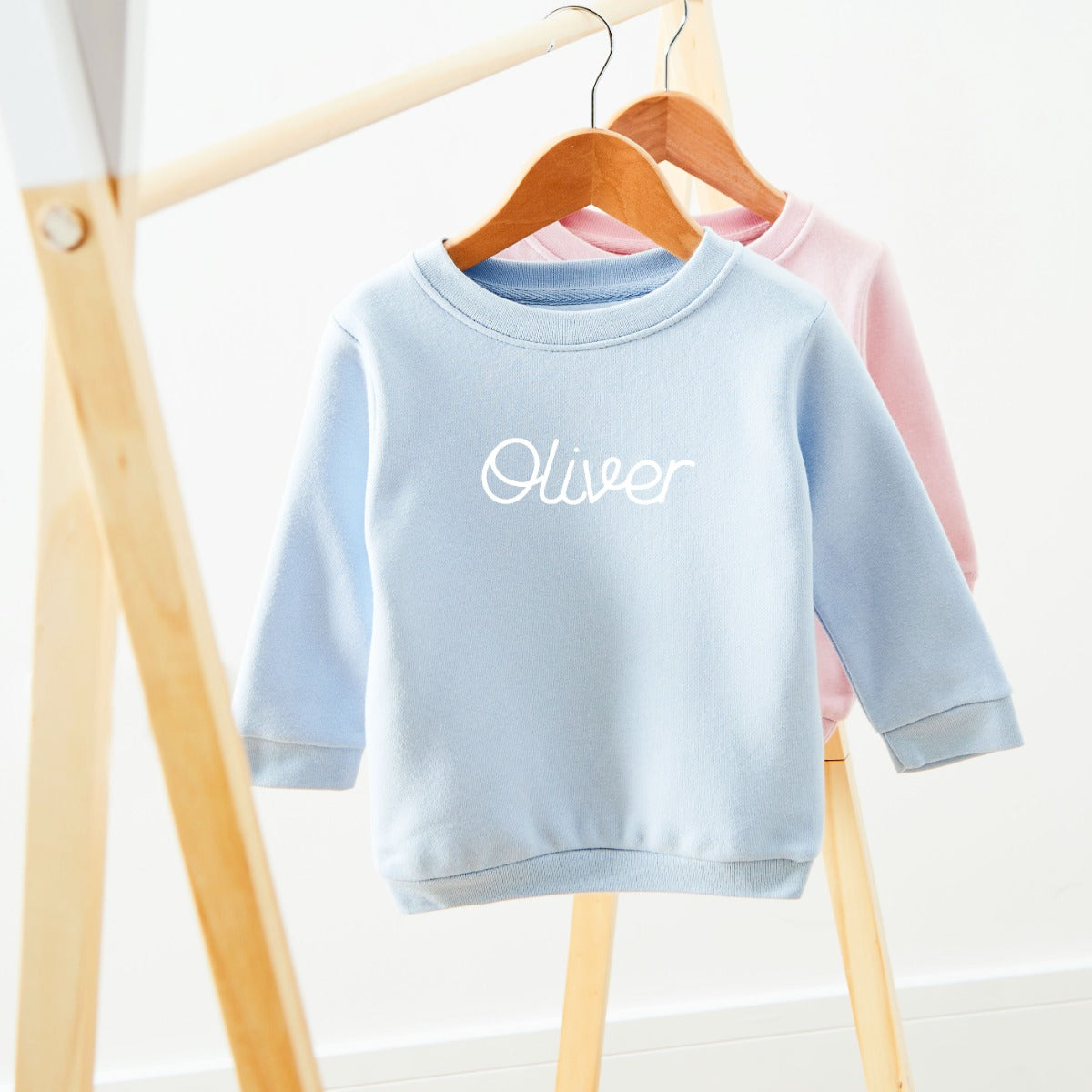 Personalised Blue Sweatshirt