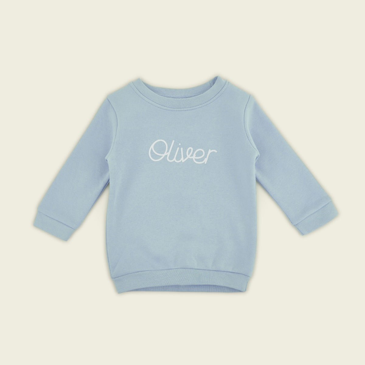 Personalised Blue Sweatshirt