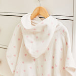 Personalised Heart Towelling Poncho
