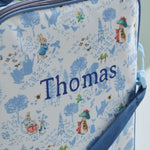 William Lamb Personalised Blue Peter Rabbit Lunch Bag