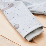 Personalised Blue Spot Print Raincoat