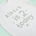 Personalised Birthday White T-Shirt