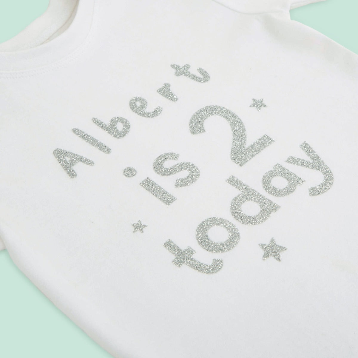 Personalised Birthday White T-Shirt