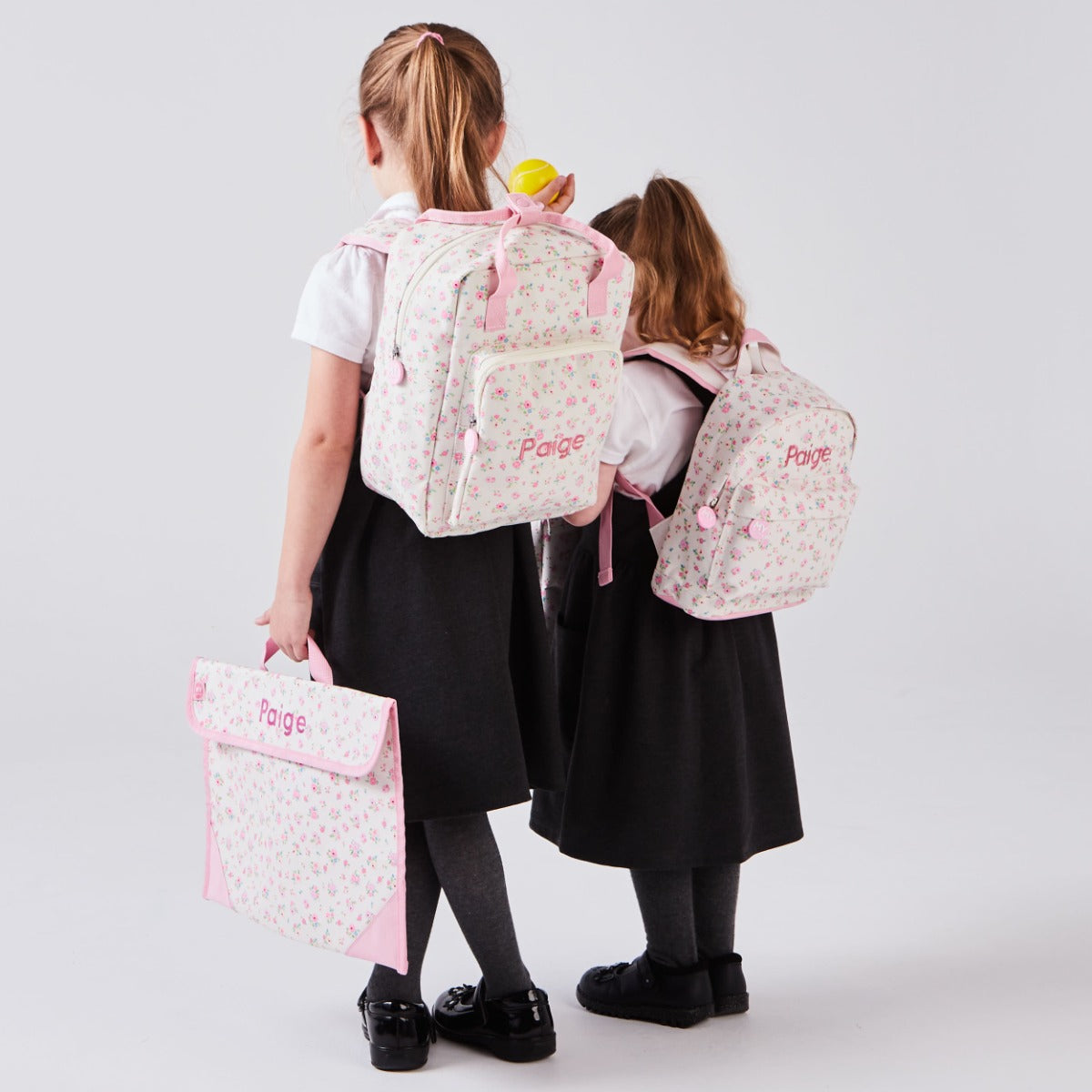 Personalised Ditsy Print Medium Backpack