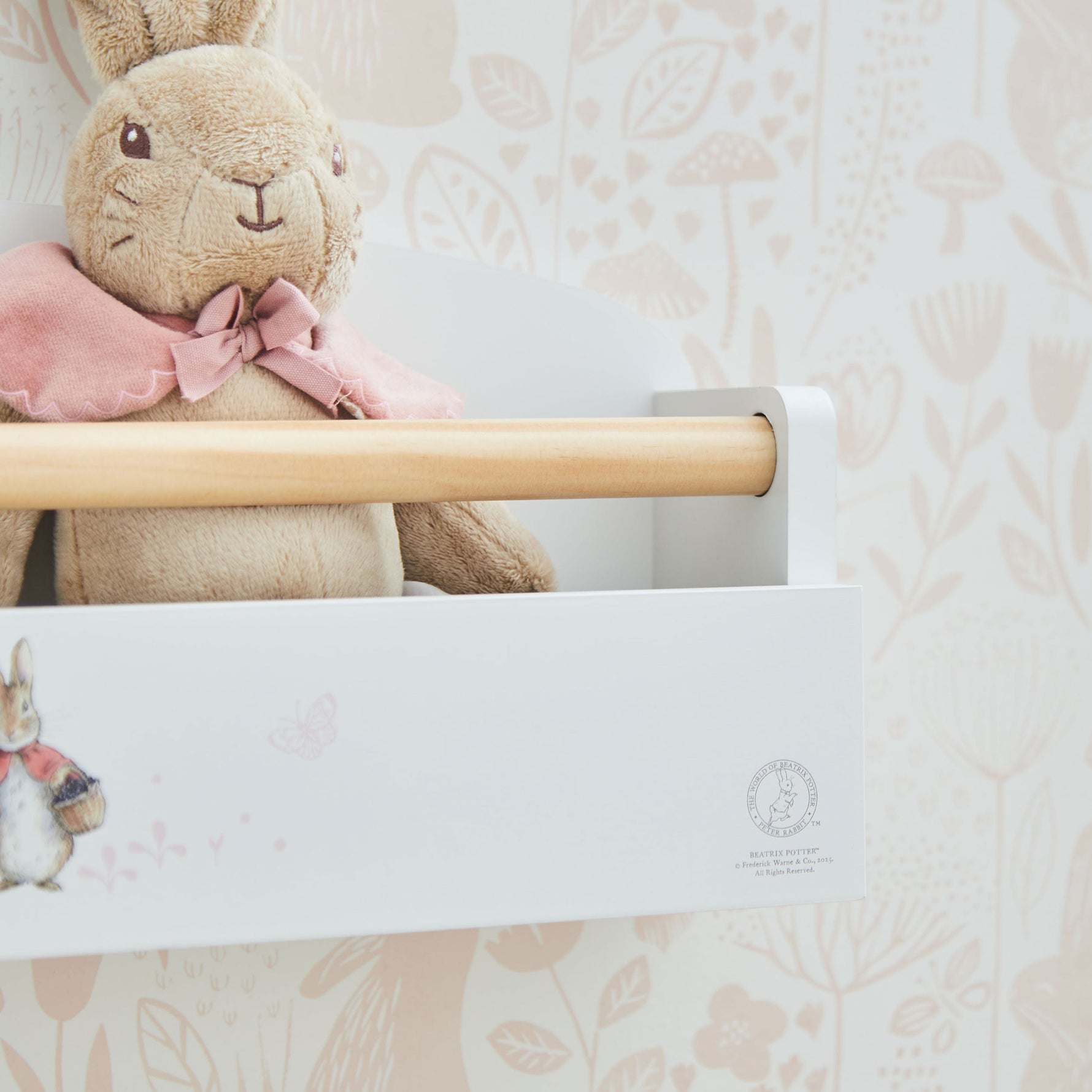 Personalised Flopsy Bunny™ Wooden Shelves
