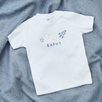Personalised Moon & Rocket T-Shirt