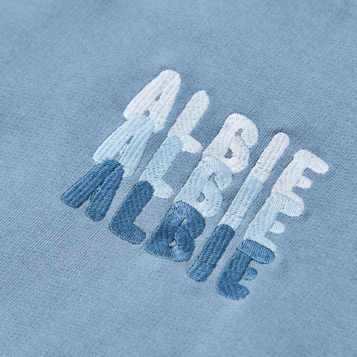 Personalised Blue Bubble Name Sweatshirt