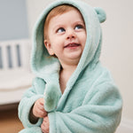 Personalised My 1st Years Gift Box Blue Hooded Fleece Robe