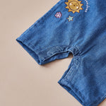 Personalised Just Bee Kids Short Dungarees
