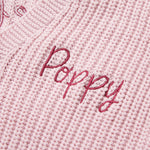 Personalised Hello World Pink Cardigan 