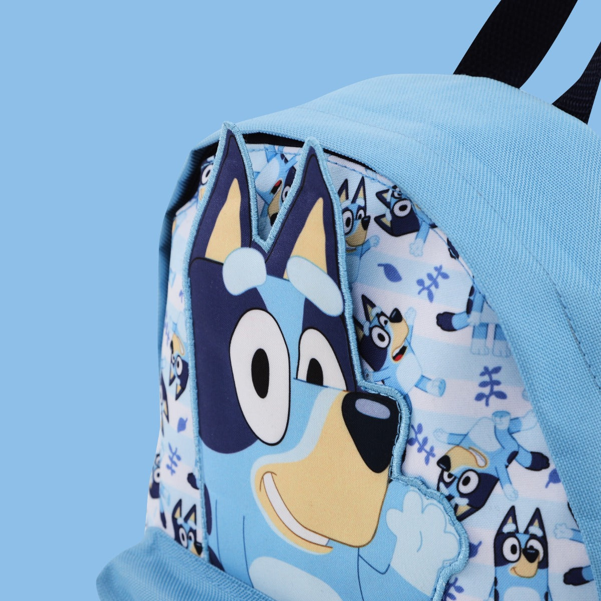 Personalised Bluey Leaf Print Backpack