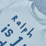 Personalised Birthday Today Blue T-Shirt 