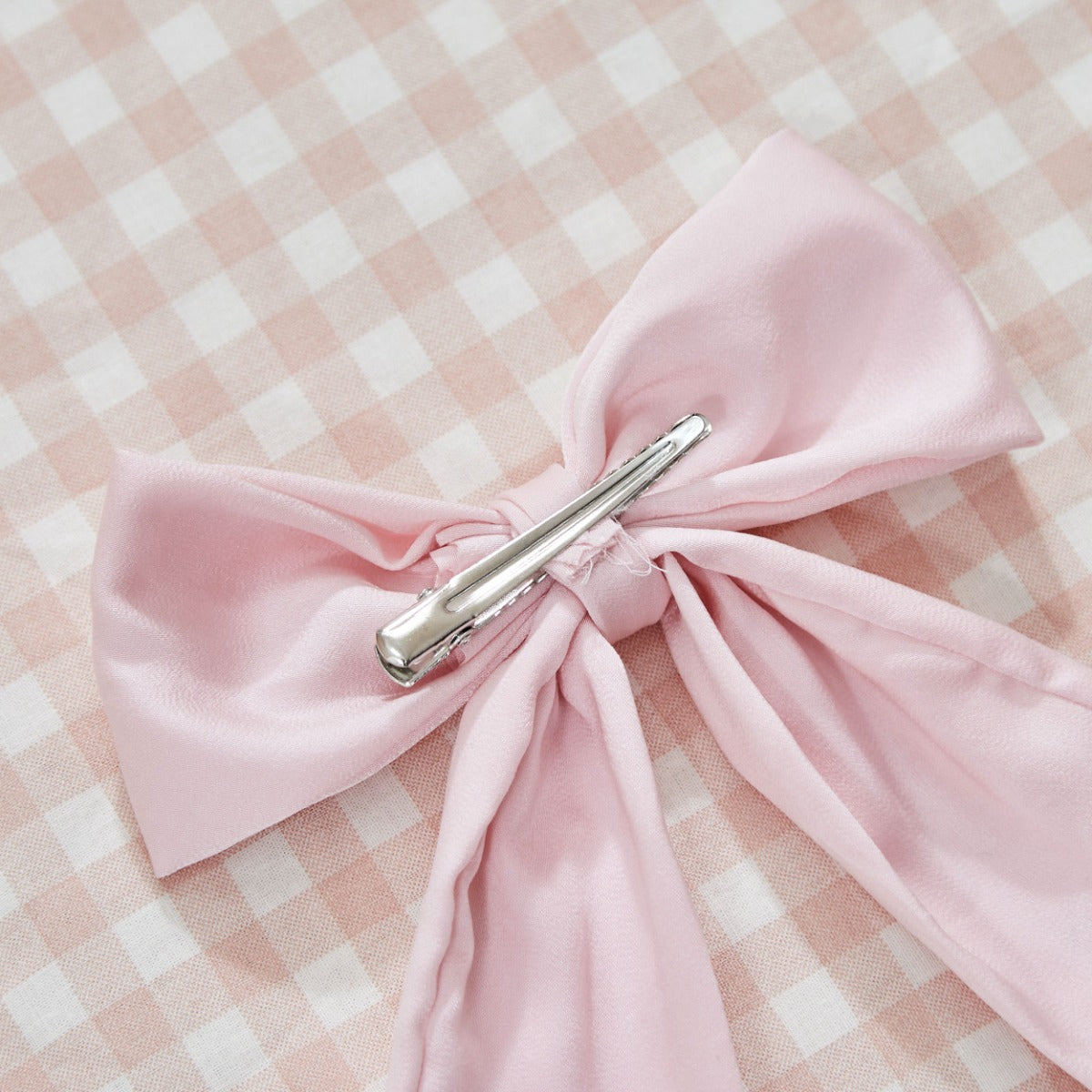Personalised Pink Flower Girl Hair Clip
