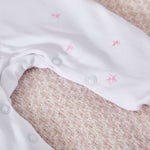 Personalised 'Happy Diwali' Pink Star Sleepsuit