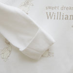 Personalised Peter Rabbit™ Wrap Sleepsuit & Hat Set 