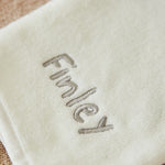 Personalised Ivory Bath Mitt