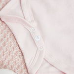 Personalised Pink Rainbow Baby Bodysuit