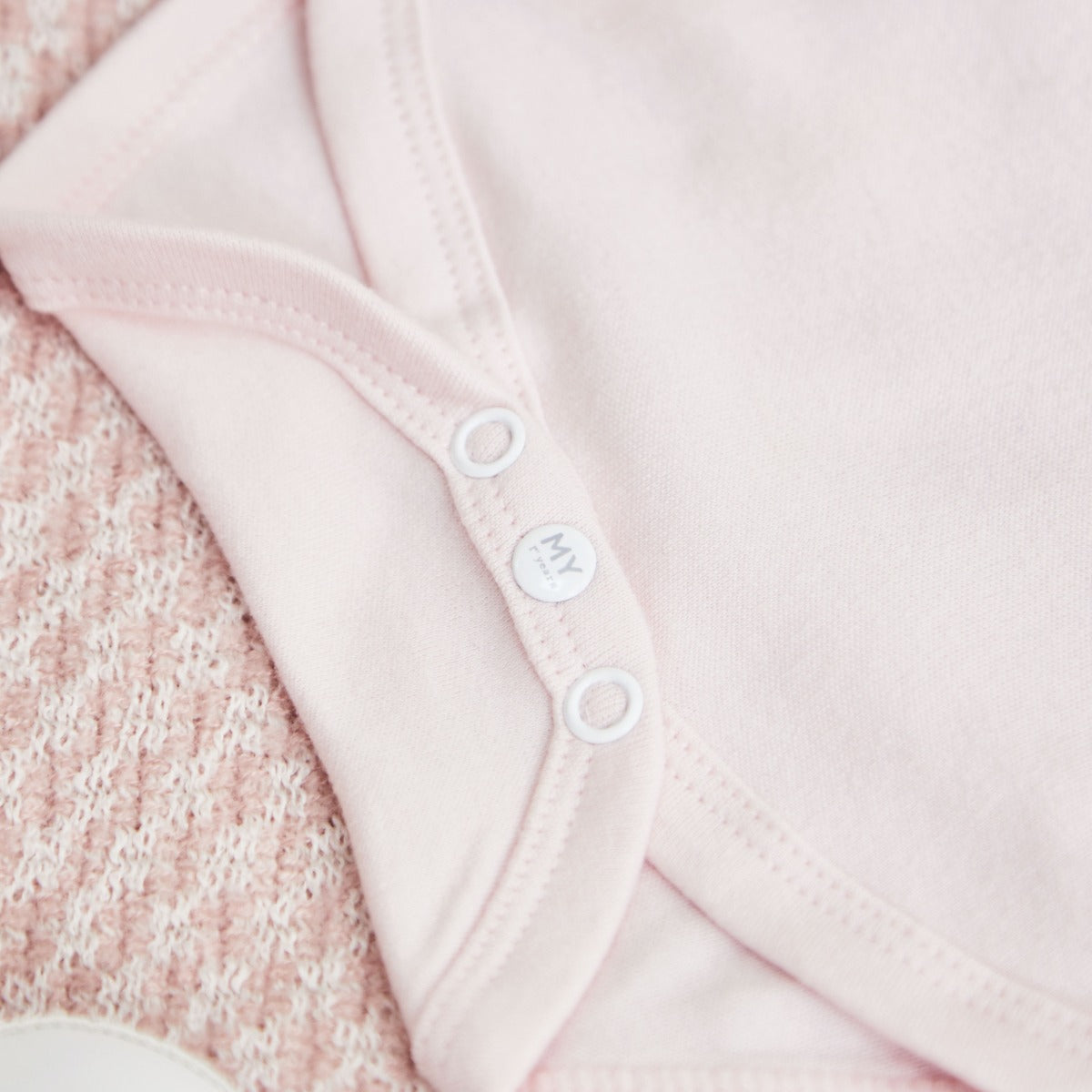 Personalised Pink Rainbow Baby Bodysuit