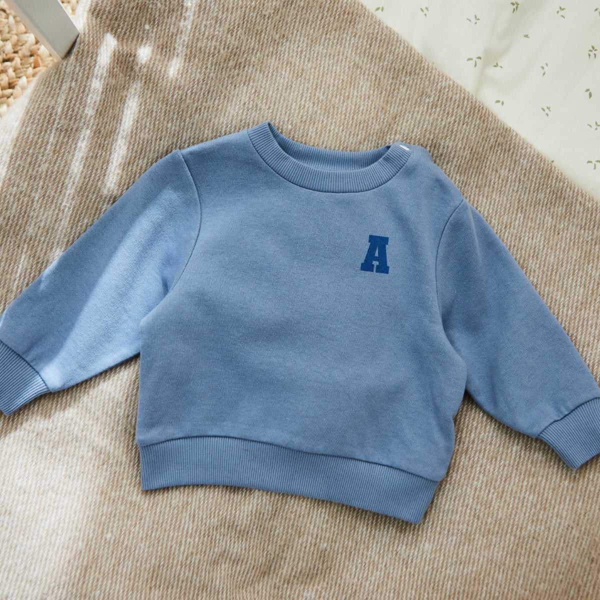 My Kids Personalised Mama’s Boy Blue Sweatshirt