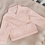 Personalised Bumblebee Pink Denim Jacket