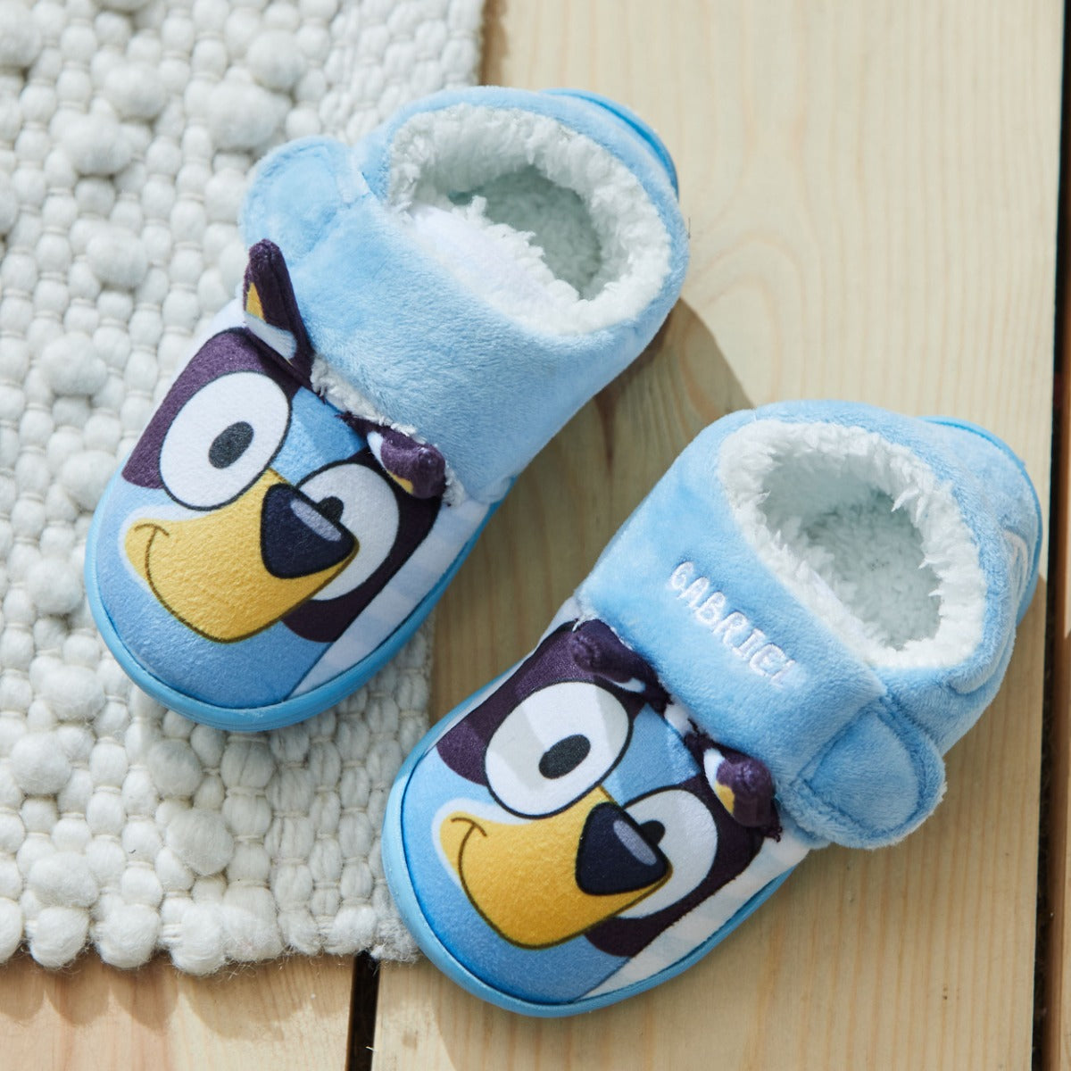 Personalised Bluey Slippers 