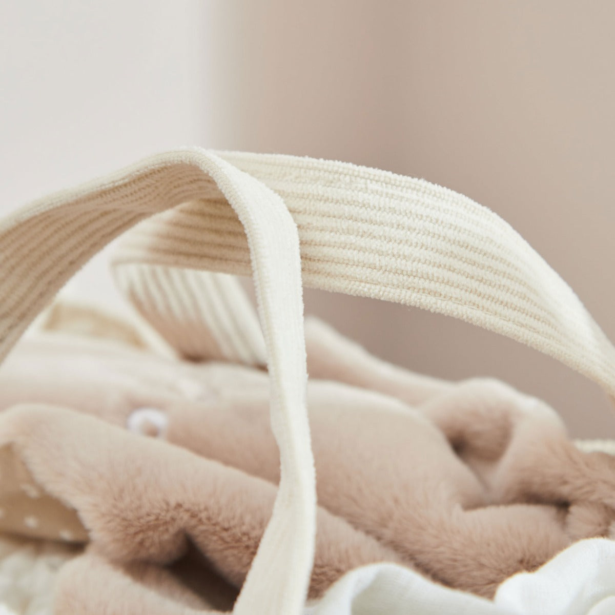 Personalised Born To Be Loved Animal Nappy Caddy 