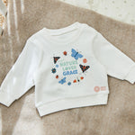Personalised Natural History Museum™ Tiny Nature Lover Ecru Sweater