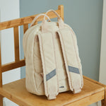 Personalised Natural History Museum™ Dinosaur Ecru Cord Mini Backpack
