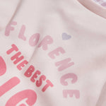 Personalised Best Big Sister Pink T-Shirt