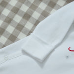 Personalised Name Nice List Wrap Sleepsuit & Hat Gift Set 