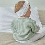 Personalised Sage Cardigan