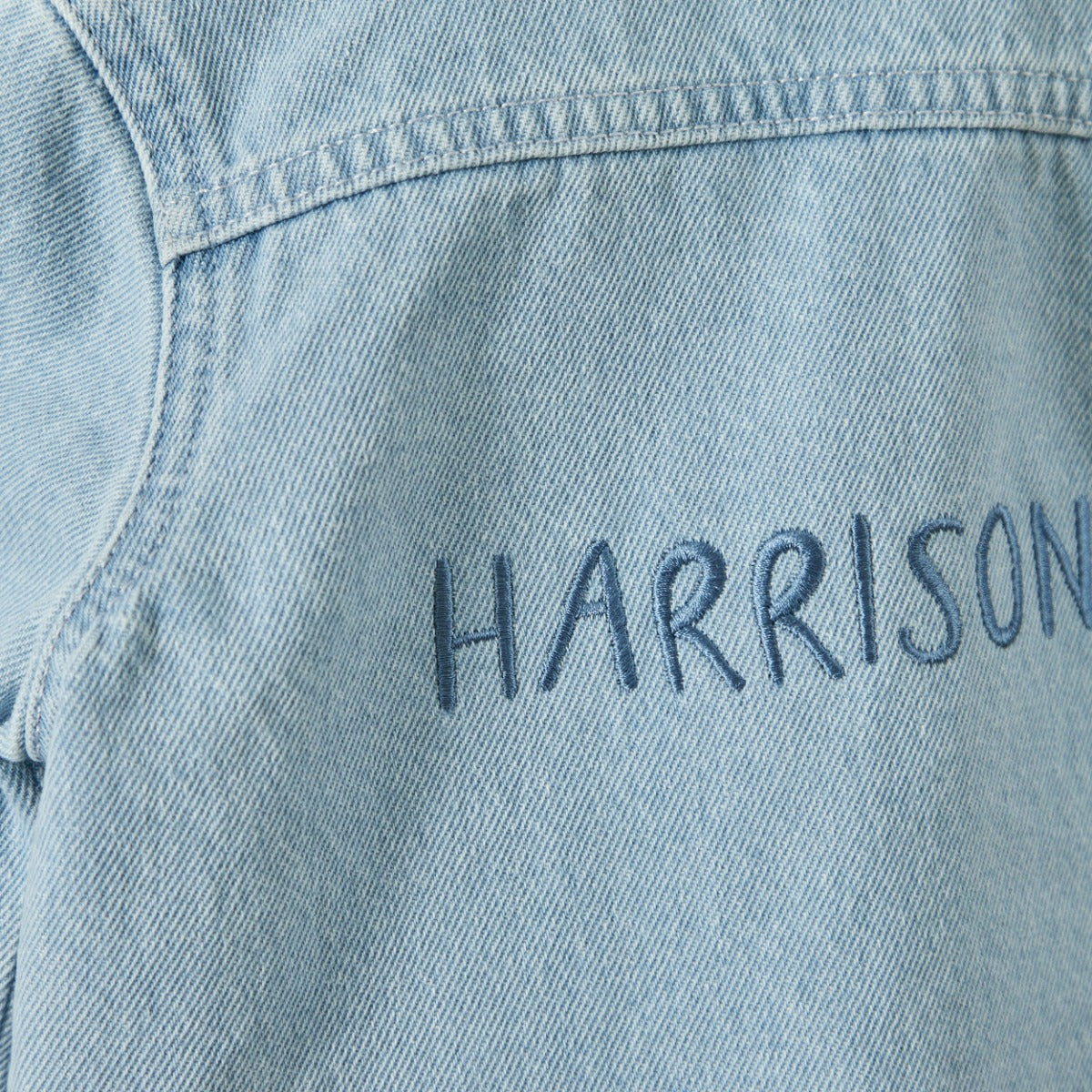 Personalised Denim Stonewash Jacket