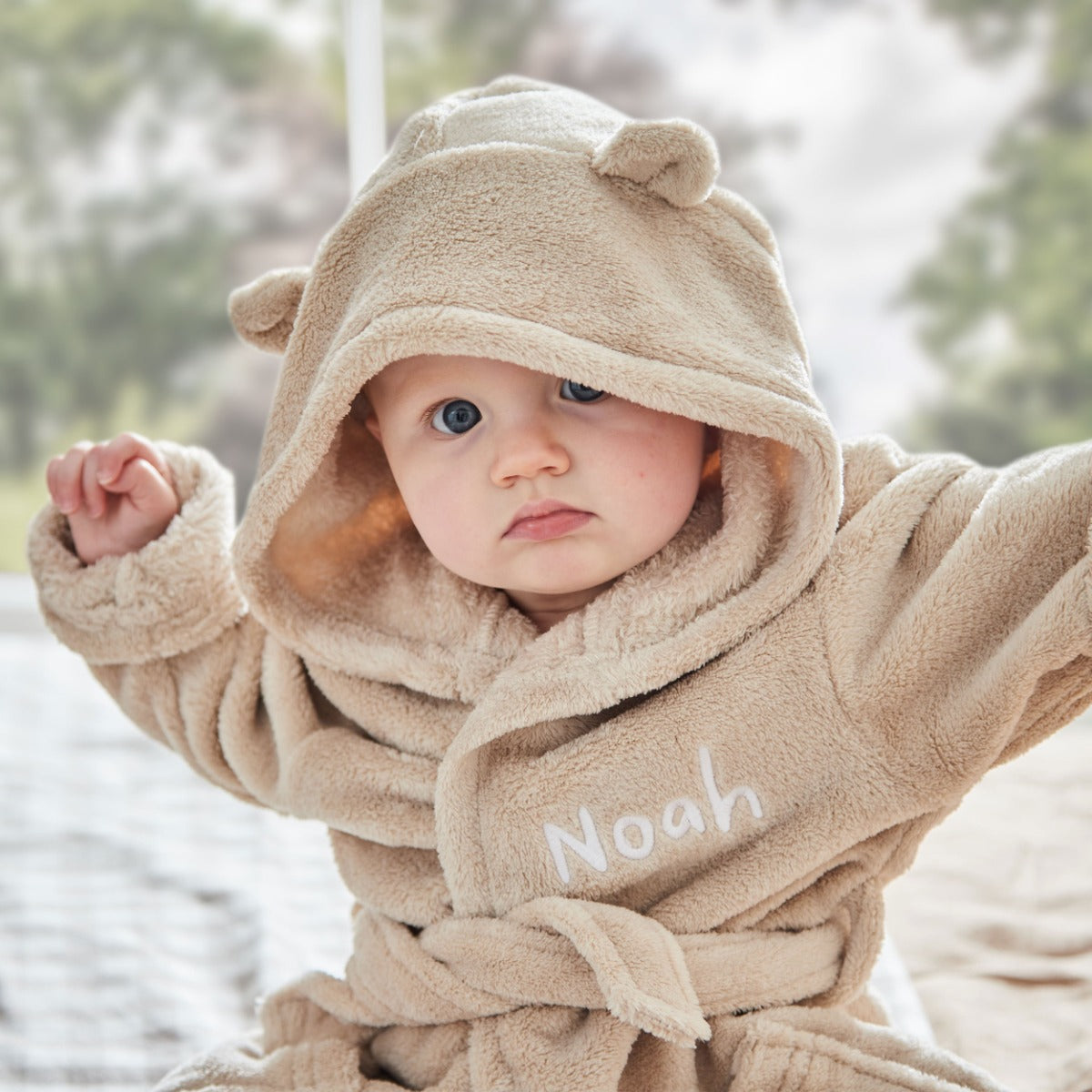 Personalised Oatmeal Splash, Snuggle & Cuddle Gift Set