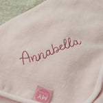 Personalised Flower Hooded Towel