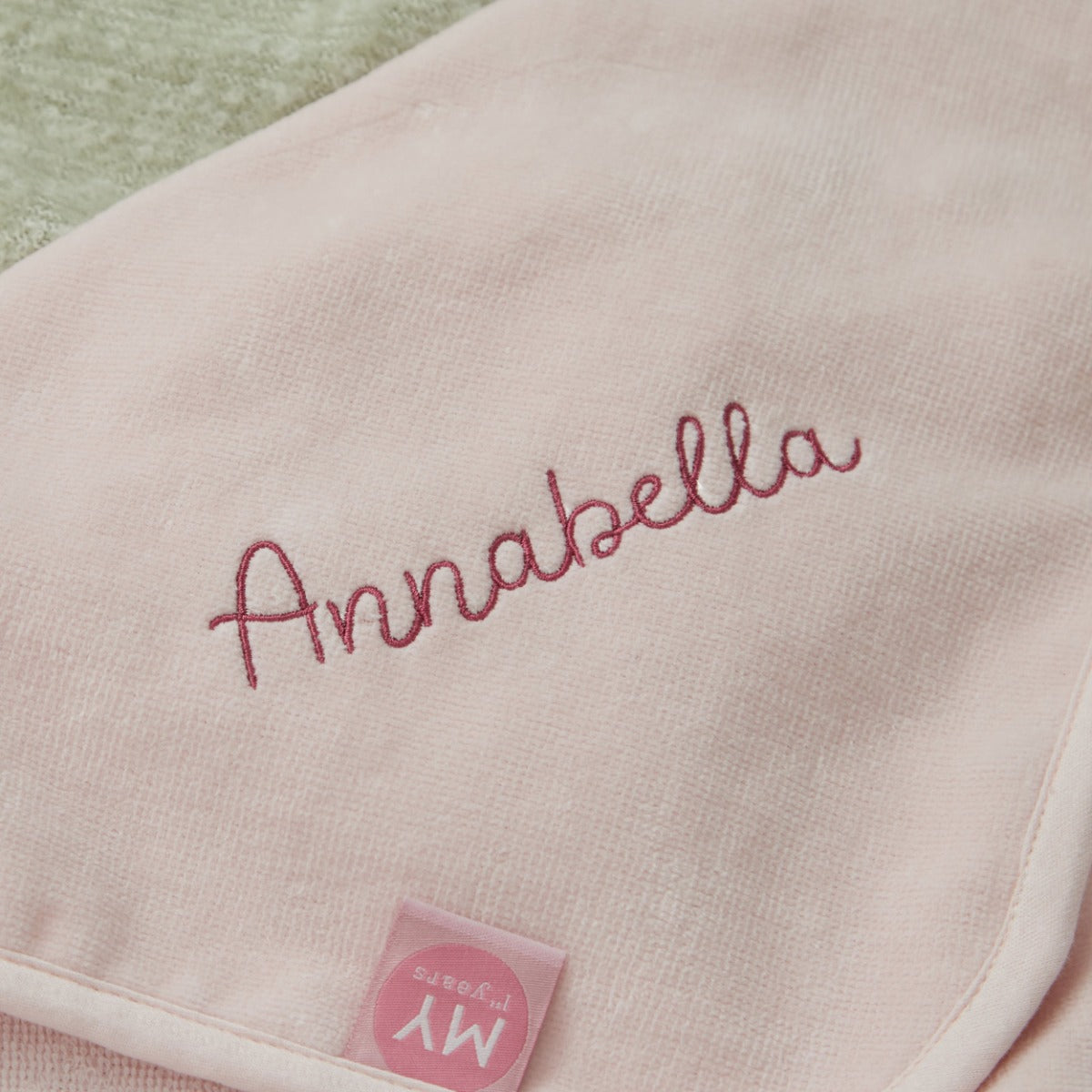 Personalised Flower Hooded Towel