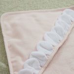 Personalised Flower Hooded Towel