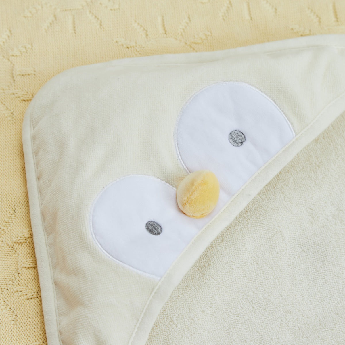 Personalised Chick Hooded Towel
