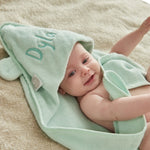 Personalised Mint Choc Chip Hooded Towel