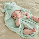Personalised Mint Choc Chip Hooded Towel